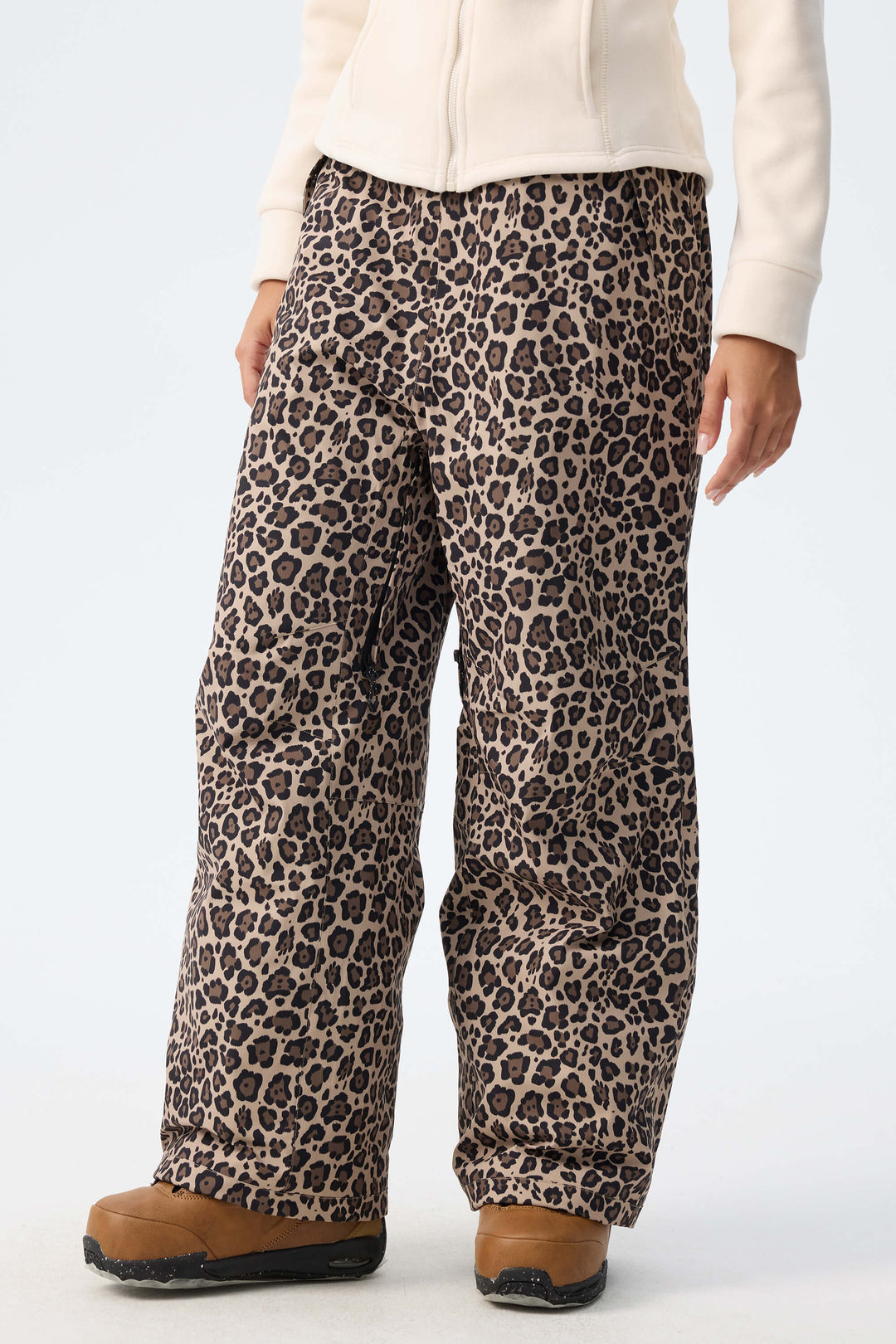 Women's Leopard Recycled Minimalist Insulated Snow Pants