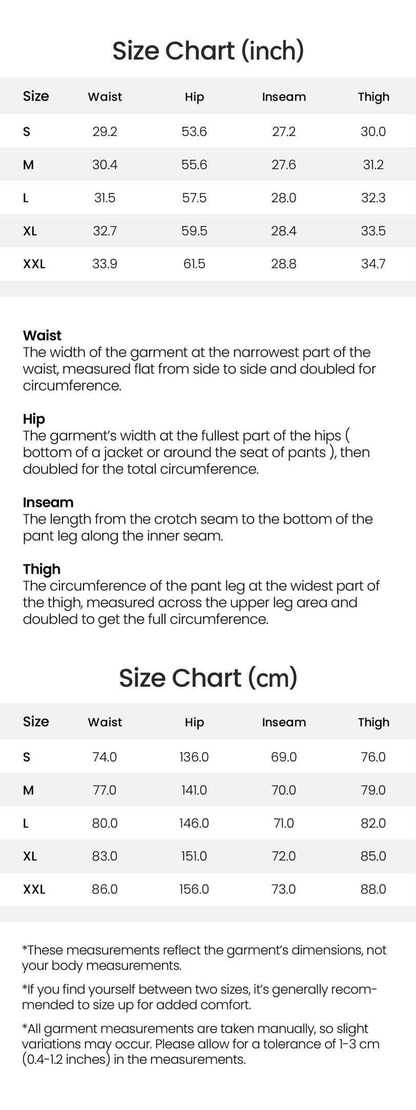 Product Size & Fit Image