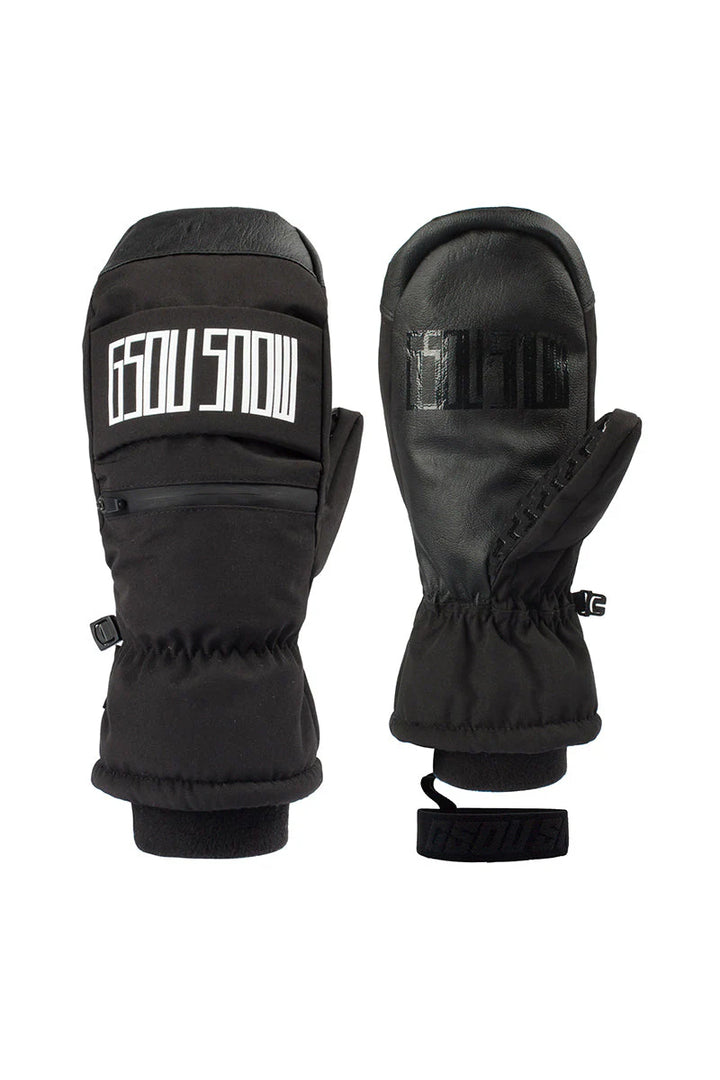 Gsou Snow Adult Unisex Ski Mittens Multicolor Fleece Inner Snowboard Gloves