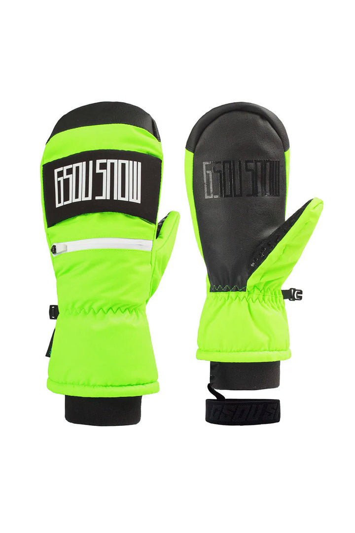 Gsou Snow Adult Unisex Ski Mittens Multicolor Fleece Inner Snowboard Gloves