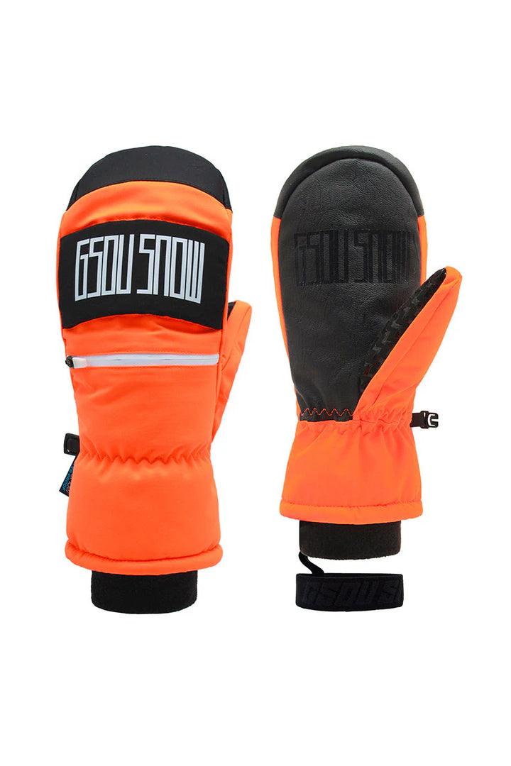 Gsou Snow Adult Unisex Ski Mittens Multicolor Fleece Inner Snowboard Gloves