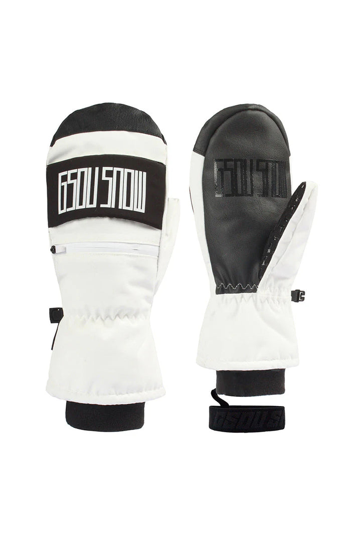 Gsou Snow Adult Unisex Ski Mittens Multicolor Fleece Inner Snowboard Gloves