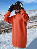 Gsou Snow femmes Couple imperméable pull de Ski Plus polaire coupe-vent veste chaude simple et Double planche pull combinaison de Ski