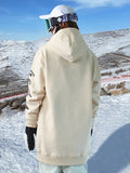 Gsou Snow Damen Paar wasserdichter Skipullover plus Fleece, winddicht, warme Jacke, Einzel- und Doppelboard-Pullover, Skianzug