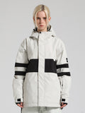 Gsou Snow Damen Panelled Loose Waterproof Insulated Ski Jacket
