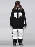 Gsou Snow Infinium Neon Glimmer Ensemble veste et pantalon de neige pour femme
