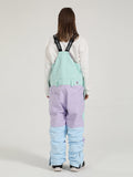 Gsou Snow – pantalon de Ski à bretelles pour femme, coupe-vent et imperméable, une pièce, pour l'hiver