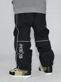 Gsou Snow Men's Colorblock Reflective Ski Pants