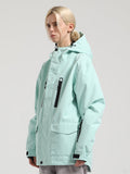 Gsou Snow Women's Solid Ski Jacket
