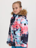 Kids Colorful Snowboard Jacket 20K Waterproof&Windproof Ski Jackets Warm Coat