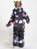 Gsou Snow Kid's Colored Balls Snowboard Suit