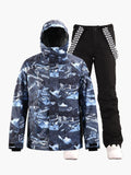 SMN combinaison de Ski pour hommes simples et doubles planches coupe-vent et imperméable vêtements en coton pantalons en coton vêtements de Ski 