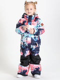 Einteiliger Snowboard-Anzug für Kinder von Gsou Snow