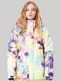 Gsou Snow Women's Colorful Windproof Waterproof Warm Ski Snowboard Jacket