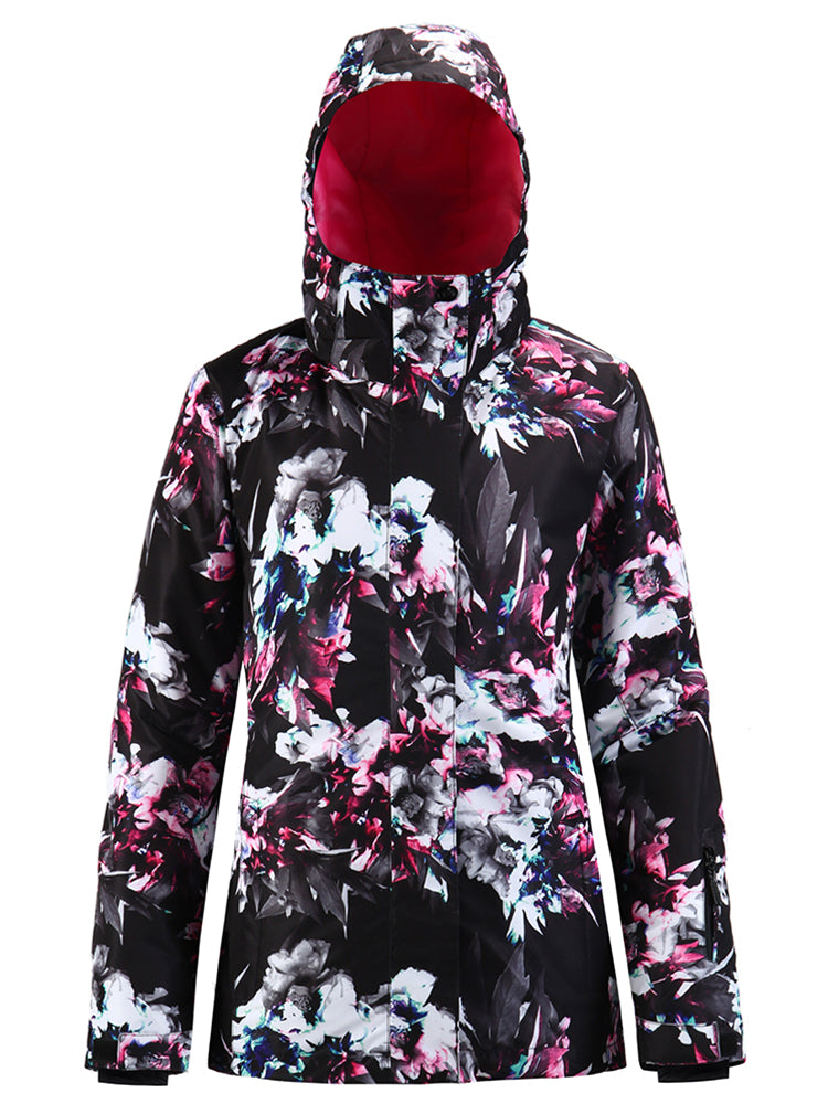 Womens ColourfulSki Jacket 10K Windproof and Waterproof Snowboard jackets