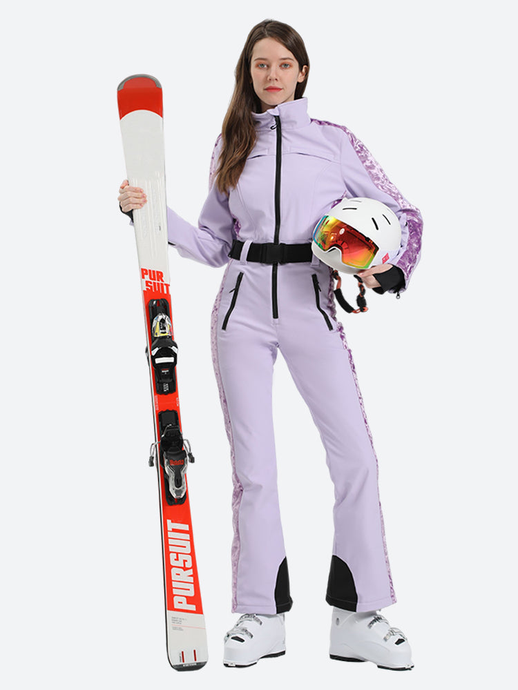 Gsou Snow Women's One Piece Ski Suit
