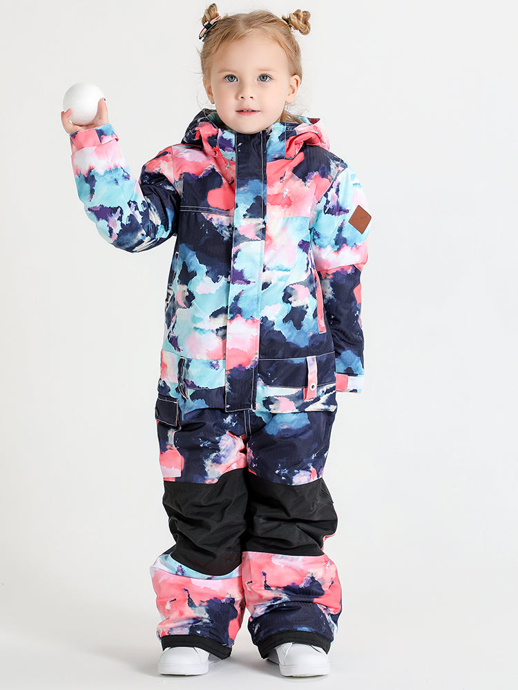 Kids One Piece Snowboard Suit 20K Waterproof&Windproof Ski suit