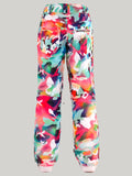 Gsou Snow Women's Colorful Thermal Warm High Waterproof Windproof Snowboard Ski Pants