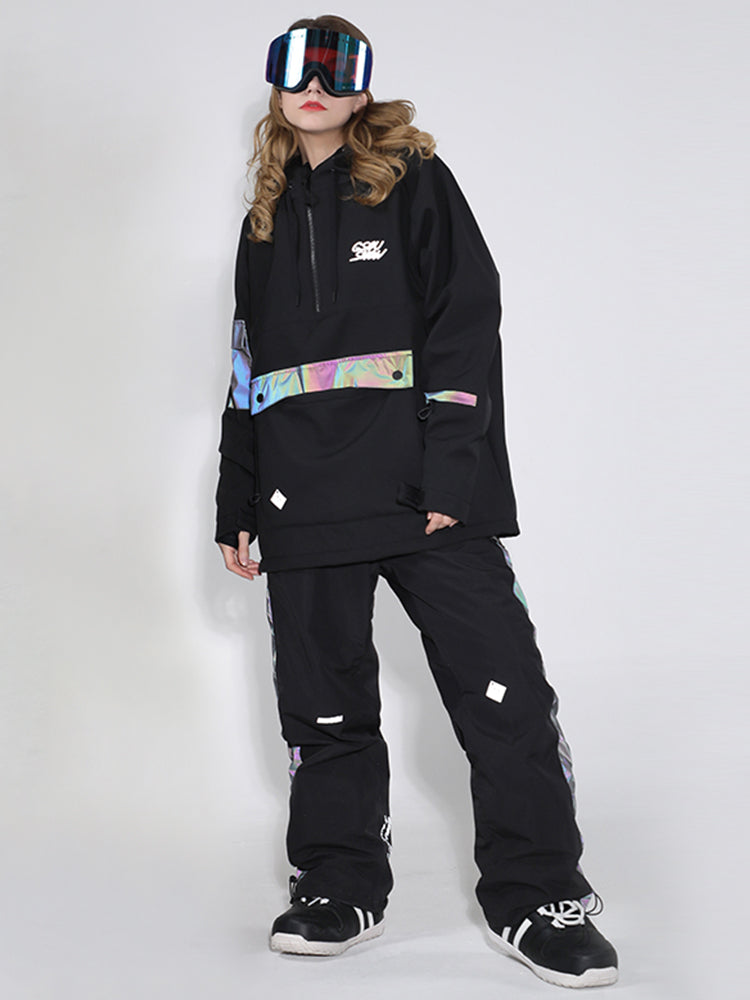 Gsou Snow Women's Superb Neon Glimmer Snowsuit Jacket & Pants Set