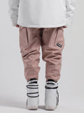 SMN – pantalon de Snowboard rose imperméable, chaud, ample, fin, respirant et résistant à l'usure, Hip-Hop, Double planche pour hommes