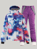 SMN Women's Everbright Colorful Snowboard Suits