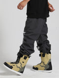 Gsou Snow Damen-Skihose mit schwarzem Aufdruck