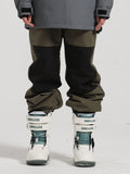 Gsou Snow Men's Colorblock Ski Pants