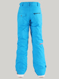 Gsou Snow Women's Thermal Warm High Waterproof Windproof Blue Snowboard & Ski Pants