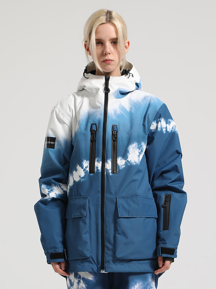 Gsou Snow Women's Colorblock Ski Jacket