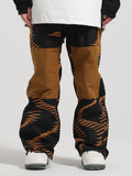 Gsou Snow Women's Multicolor Stripe Ski Pants