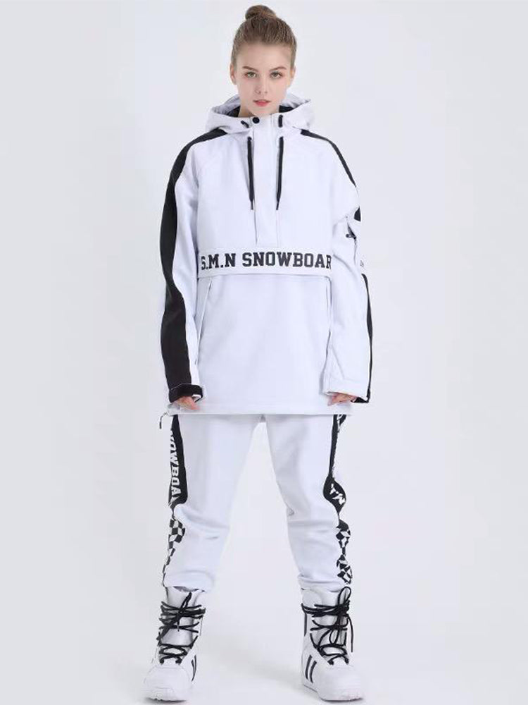 Gsou Snow Womens Snowboard Suit Top Fashion Jacket & Pants Set