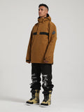 Schwarzer Pullover-Skianzug für Herren von Gsou Snow