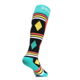 Gsou Snow Damen-Skisocken, ergonomische Socken, Feuchtigkeitsregulierung, hoher Leistungskomfort