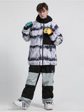 Gsou Snow Ensemble veste et pantalon de neige Sunburst Glimmer pour hommes