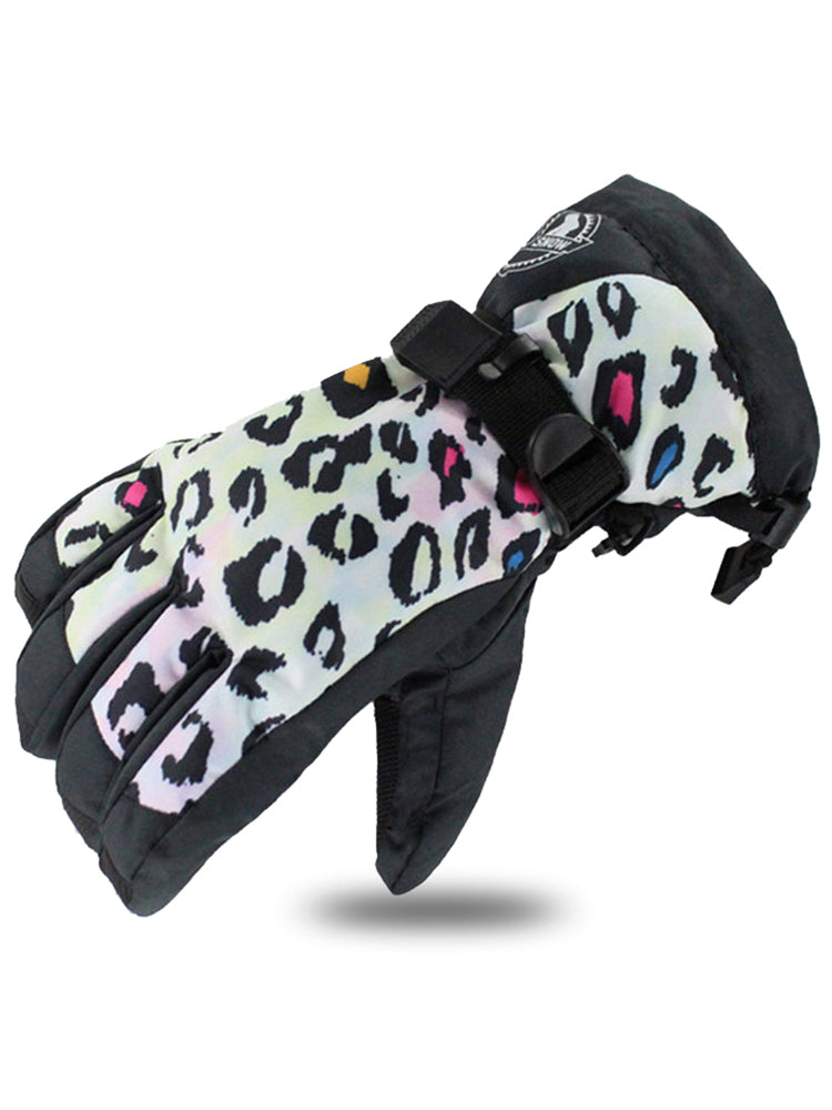 Gsou Snow Women's Waterproof Outdoors Ski Gloves