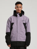Gsou Snow Men's Colorblock Trend Ski Jacket
