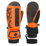 Gsou Snow Erwachsene Unisex Mehrfarbige Kevlar-Handschuhe mit integriertem Handgelenkschutz 